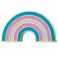 Transgender Rainbow Label Pin