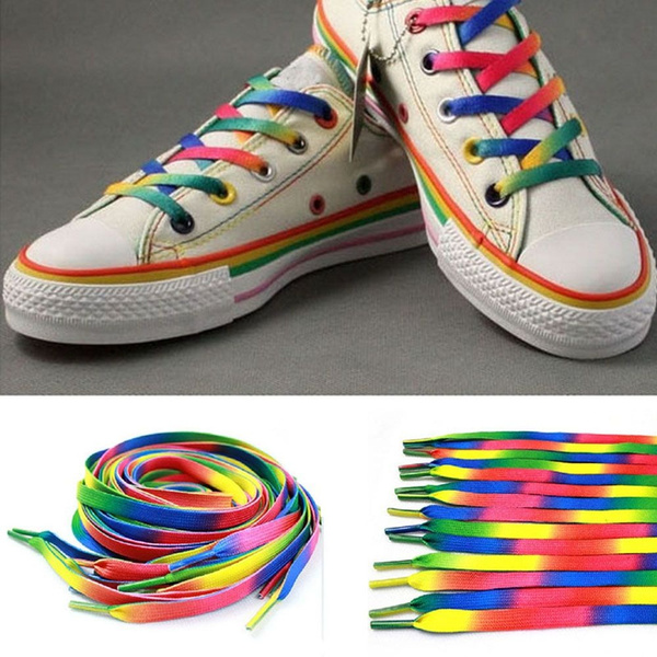 PrideOutlet > Accessories > Rainbow Shoe Laces