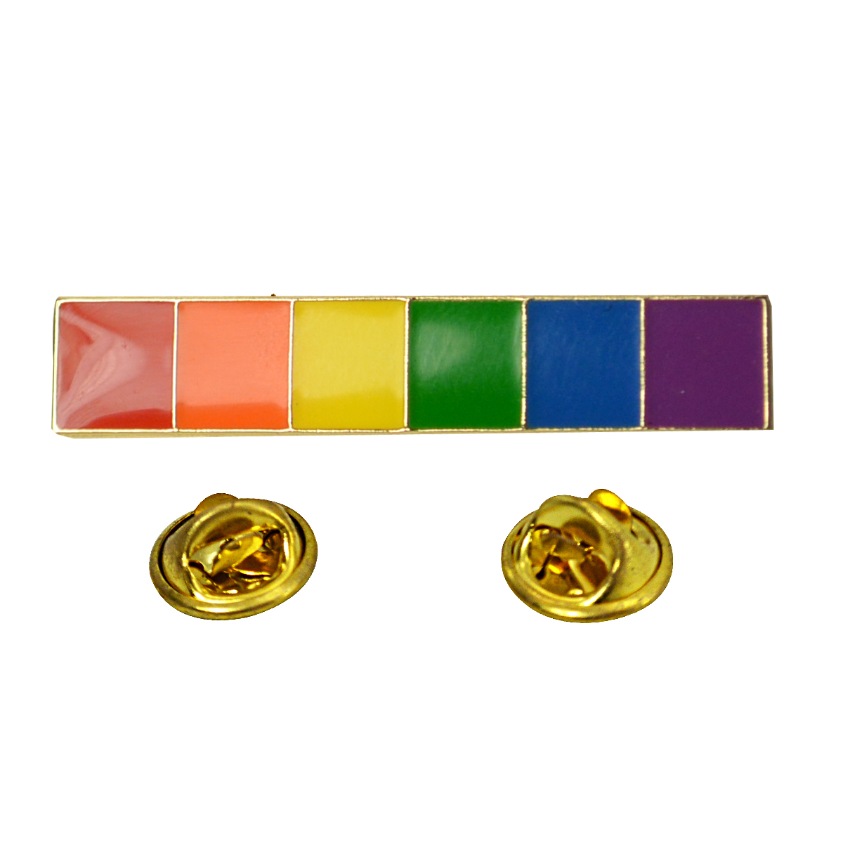 Rainbow Pin Badge By Cherie Did This | notonthehighstreet.com