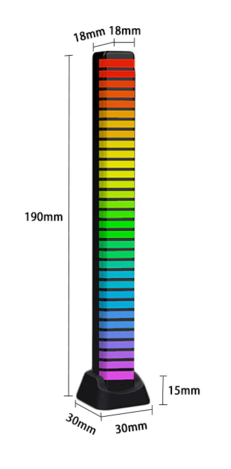 PrideOutlet > Rainbow > Rainbow LED Sound Controlled Music Bar