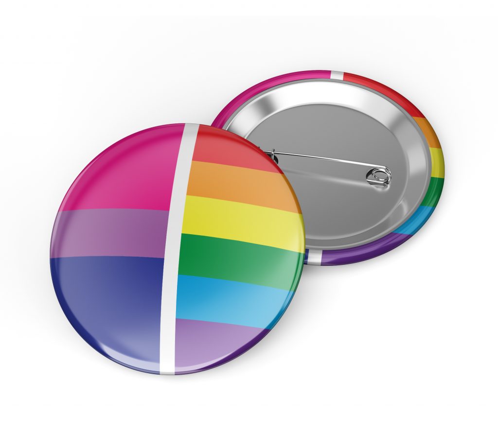 Prideoutlet Badges Buttons And Patches Bisexual Pride Pin Button