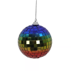 Rainbow Pride Glass Disco Ball Ornament – Small (3.5") by Celebrate It™ - Sparkle With Pride
