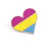 Pansexual Pride Heart Lapel Pin