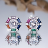 Rainbow Gemstone Earrings – Spark with Pride