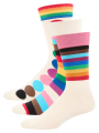 Happy Socks 3-Pack Pride Socks – “Love Is Love” Gift Set