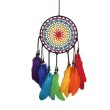 Handmade Rainbow Dream Catcher