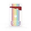 Colorways Rainbow  Strips Self-Adhesive Phone Wallet