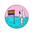 Queer Moon Pin