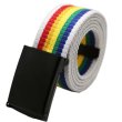 Rainbow Military Unisex Belt