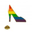 Rainbow Pride Pump Lapel Pin