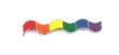 Rainbow Pride Wave Lapel Pin