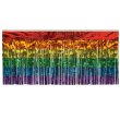 Rainbow Metallic Fringe