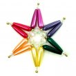 Rainbow Jeweled Star Ornament