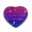Bisexual Heart Ornament