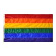 Gay Pride - 3' x 5' Foot Rainbow Sewn Nylon Flag