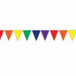 Gay Pride - 12ft Rainbow Flag Pennants Streamer