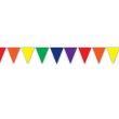 Gay Pride - 12ft Rainbow Flag Pennants Streamer