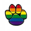 Lapel Pin Rainbow PAW