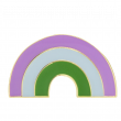 Queer Rainbow Label Pin