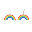 Mini Rainbow Arc Earrings