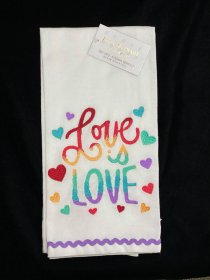 Isaac Mizrahi Rainbow Heart Love Tote
