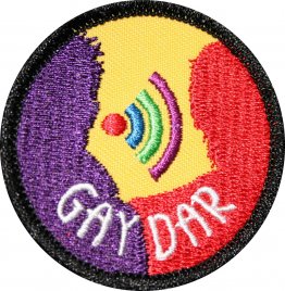 Gaydar Badge