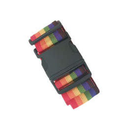 Rainbow Nylon Luggage Strap