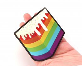 LGBTQ Metallic Sticker Set