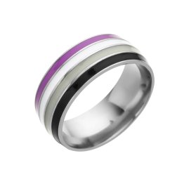 Asexual Stainless Steel Ring