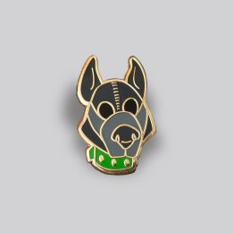 GAYPIN' Puppy Play Lapel Pin