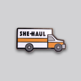 SHE-HAUL pin