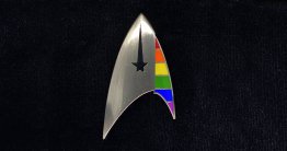 Star Trek Discovery Inspired Pride Command Badge