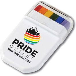 PrideOutlet's Rainbow Fanbrush Face Paint