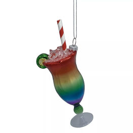 St. Nicholas Square Pride Cocktail Christmas Ornament