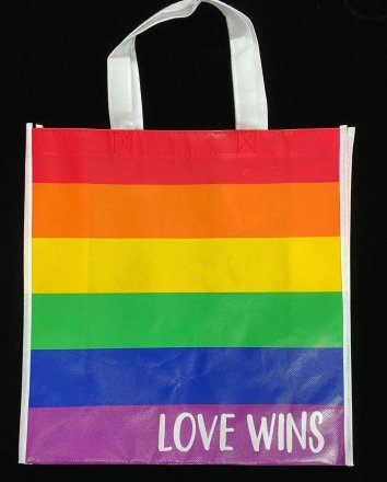 Rainbow Pride "Love Wins" Tote