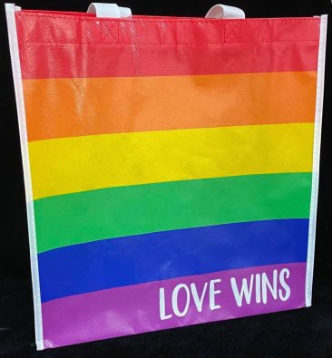 Rainbow Pride "Love Wins" Tote