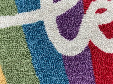 Loloi Pride Accent Rug - Love Rainbow 20" x 32"