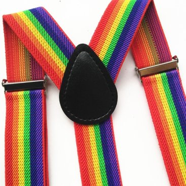 Rainbow Adult Braces/Suspenders