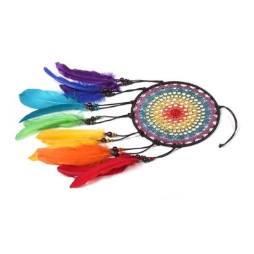 Handmade Rainbow Dream Catcher