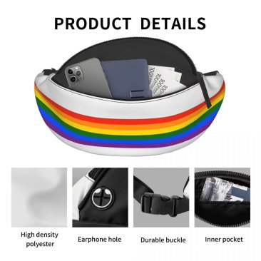 Rainbow Pride Waist Bag – Celebrate Love On the Go!