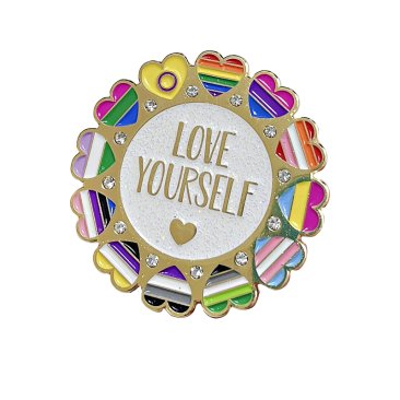 Love Yourself Enamel Pin