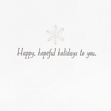 Colorful Trees Peace Everywhere Boxed Holiday Cards, Pack of 16