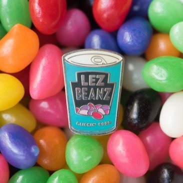 GAYPIN'  Lez Beanz pin