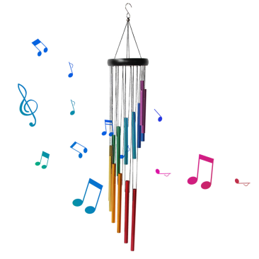 29 inch Rainbow Wind Chimes