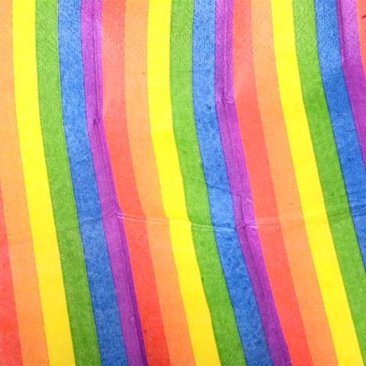 50pk Rainbow Napkins