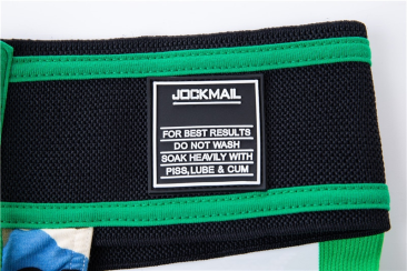 JOCKMAIL 3.15" Waistband Footballer Lace-Up Jockstrap