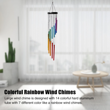 29 inch Rainbow Wind Chimes