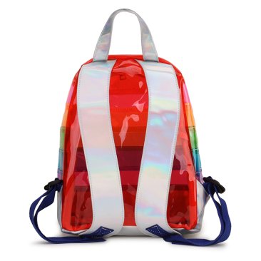 Transparent Rainbow Pride Backpack