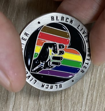 LGBTQI Black Lives Matter Pride Lapel Pin - PrideOutlet Exclusive