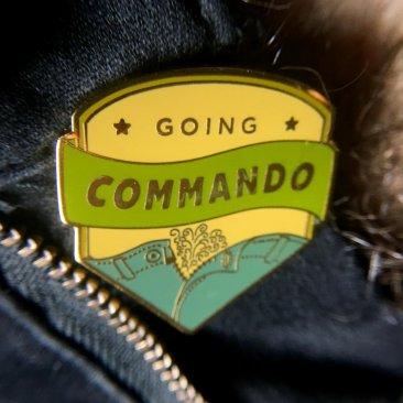 Going Commando Lapel Pin